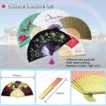 Promotion Chinese bamboo paper fan