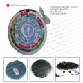 USB hub mouse pad